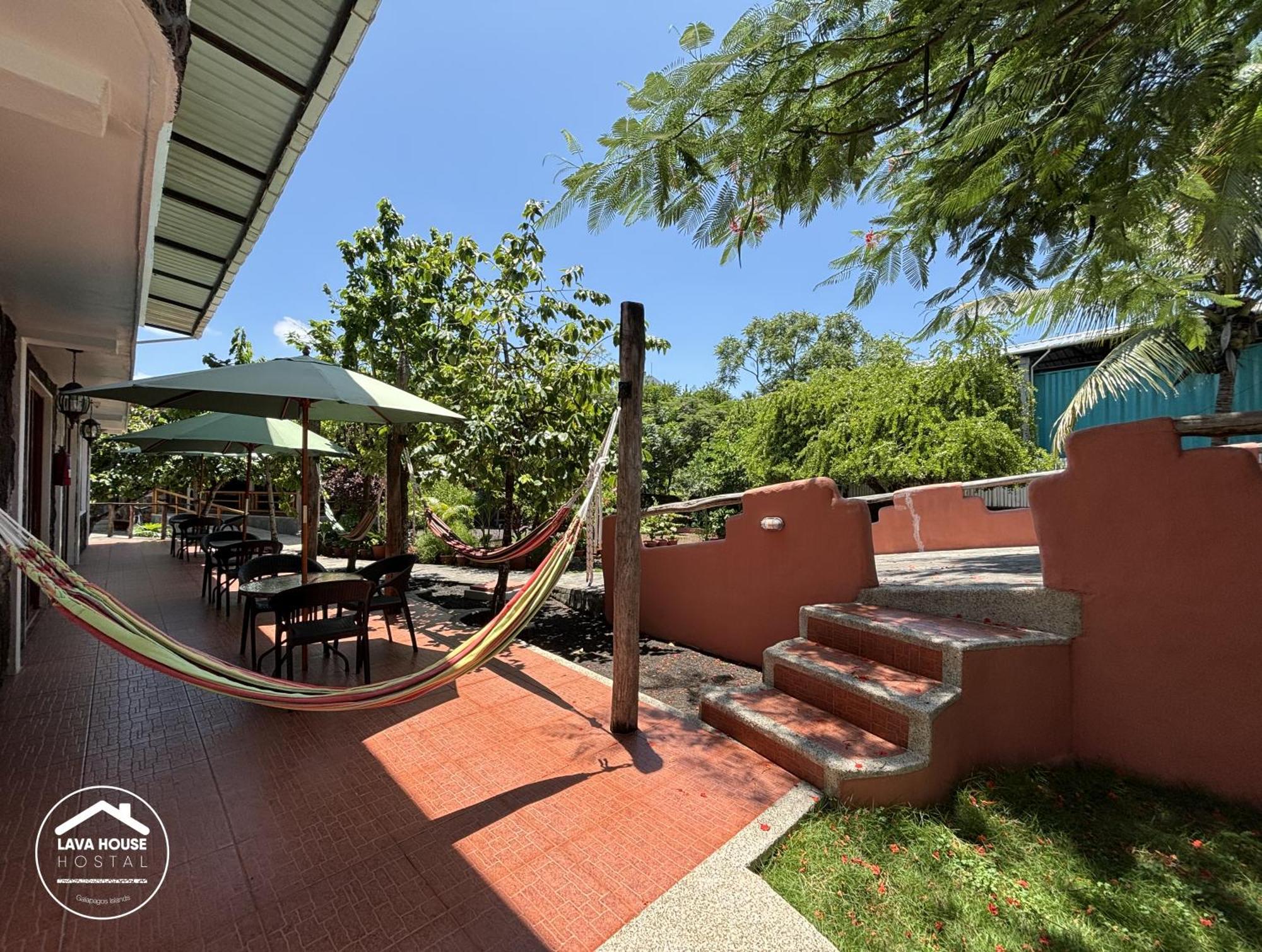 Lava House Hostal Puerto Ayora  Bagian luar foto
